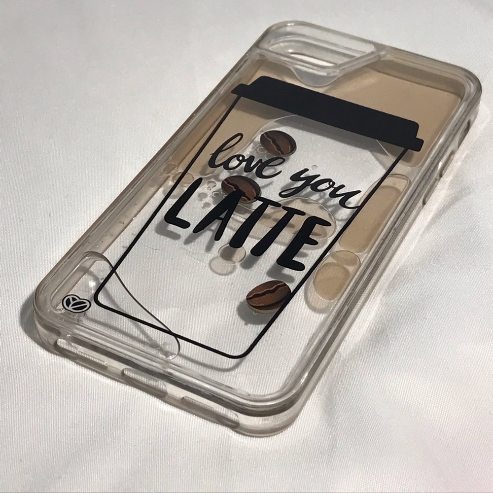 Pun-ny iPhone 7 latte phone case